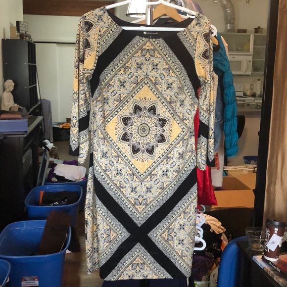 Valerie Bertinelli Mosaic Dress - Picture 1 of 3